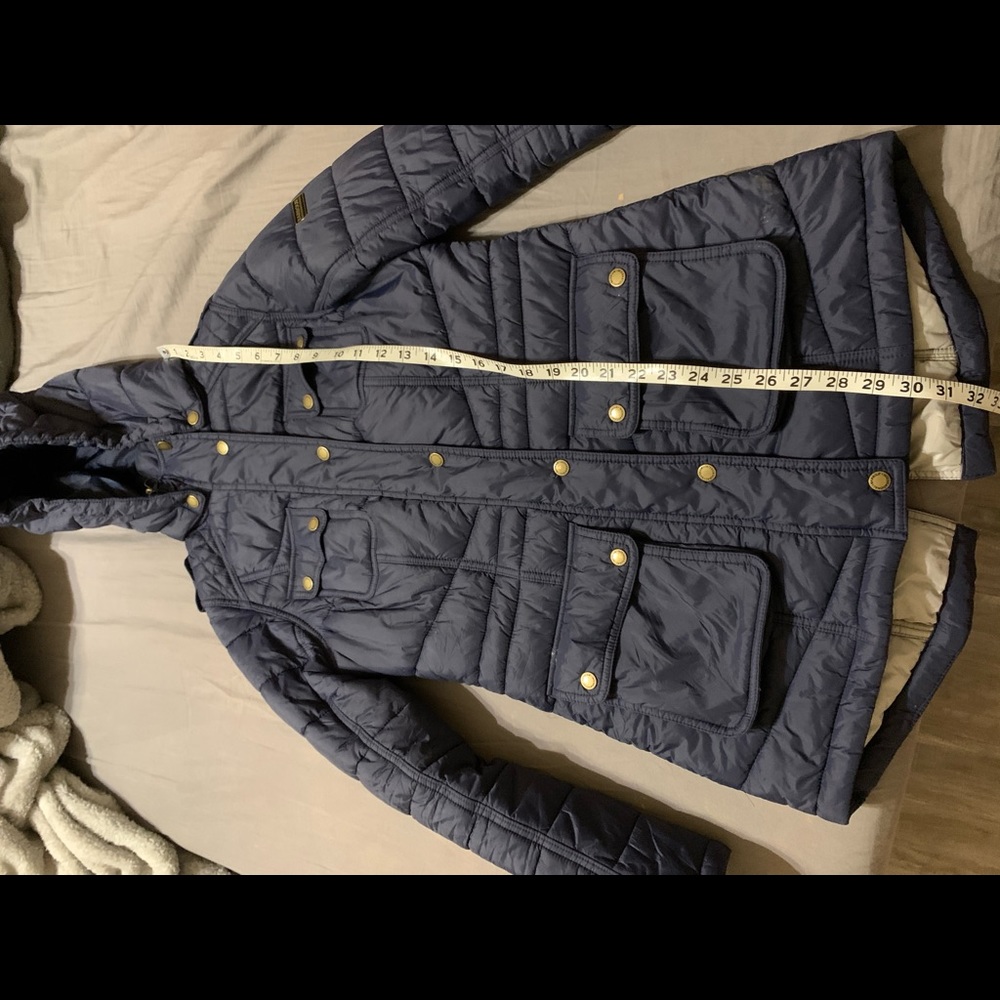 Barbour Parka Size US 4 in Navy